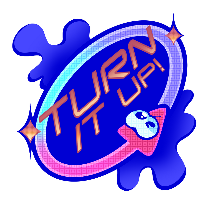 turn it up! zine logo
